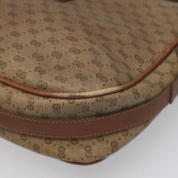 GUCCI Micro GG Canvas Shoulder Bag Pvc Beige - Picture 12 of 16
